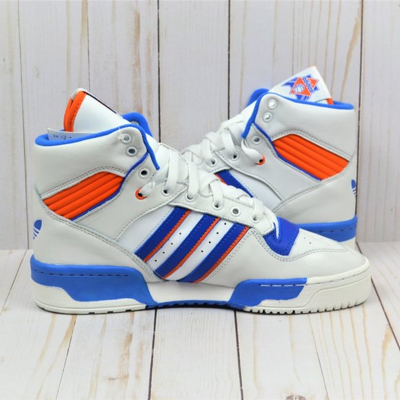 Retro Knicks Adidas Originals Rivalry HighTop SZ 8 - Picture 7 of 7